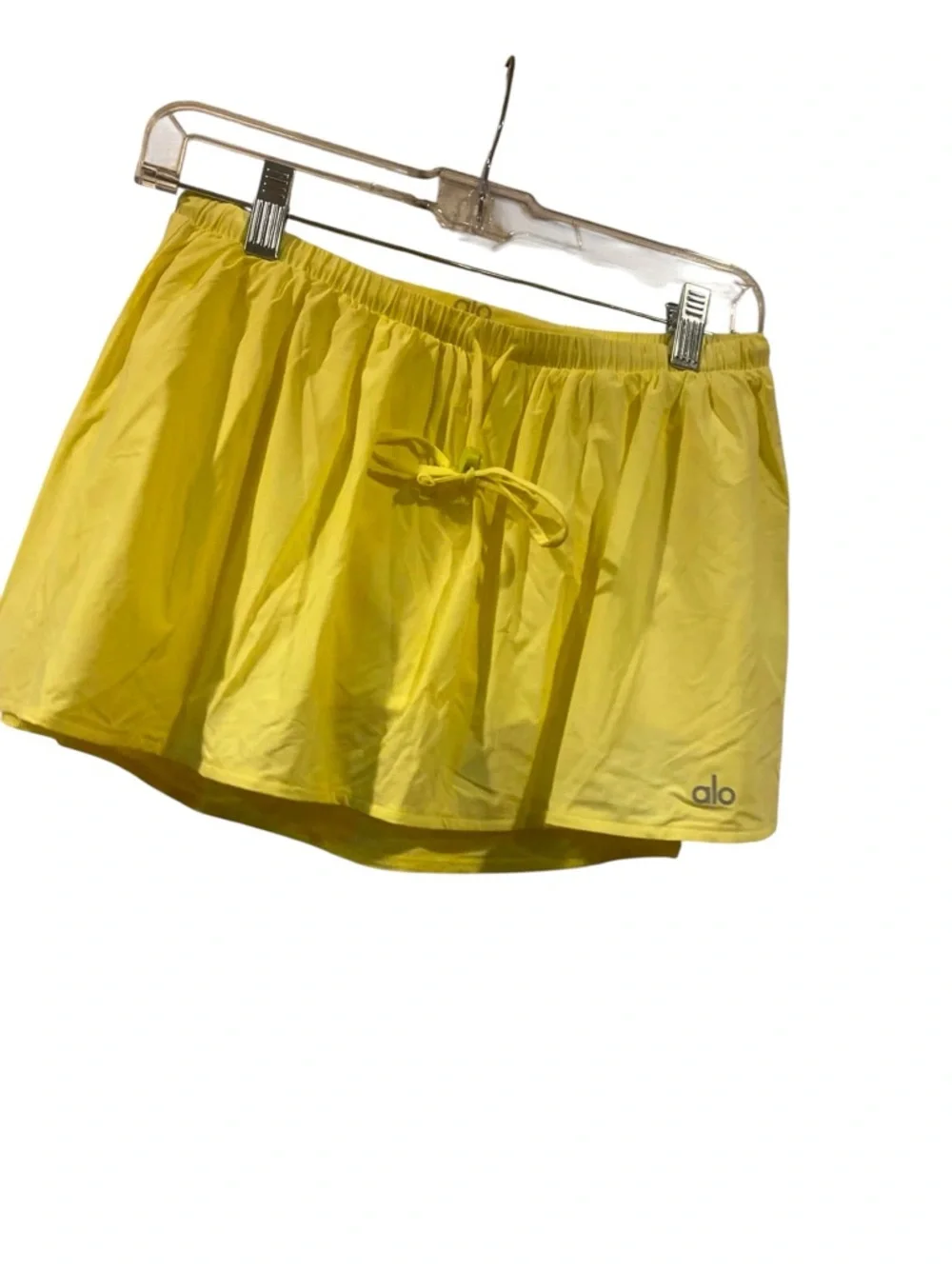 NWT ALO Yoga breezy tennis skirt SUNSHINE Size S